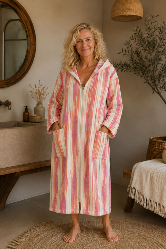 Bathrobe with zipper - MIRA