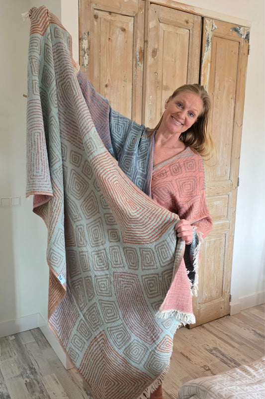 Hammam towel LEYLA - 90x190 cm