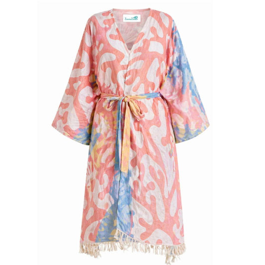 Kimono dress CORAL