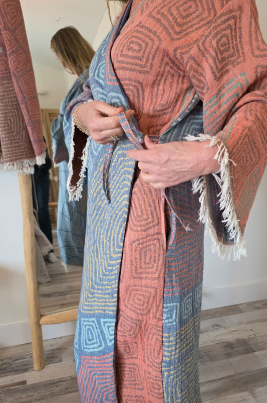 Kimono bathrobe LEYLA - Long model