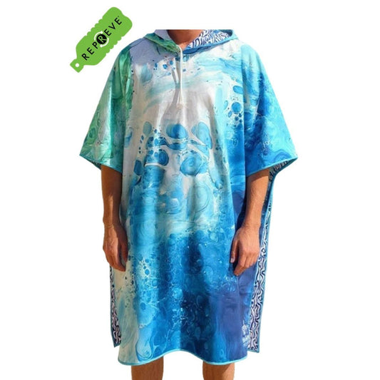 surf strand poncho unisex