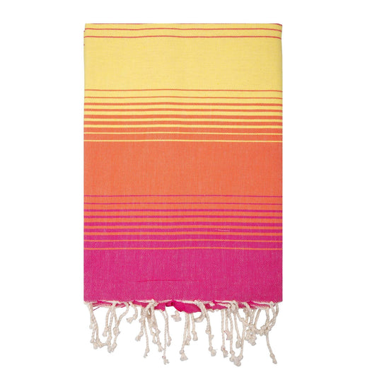 Pink met oranje