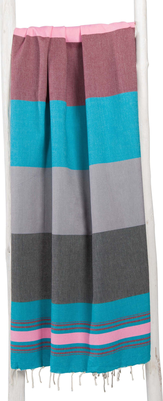 Zwart petrol pink