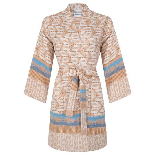 Hammam Bathrobe Kimono ESLA - Short model - One size