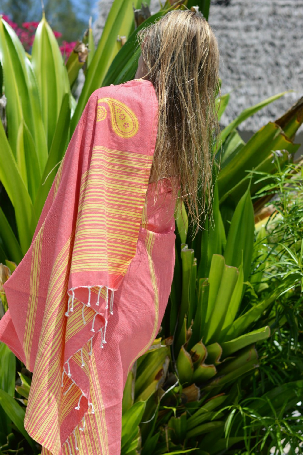 Coral with yellow