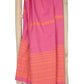 Pink with orange