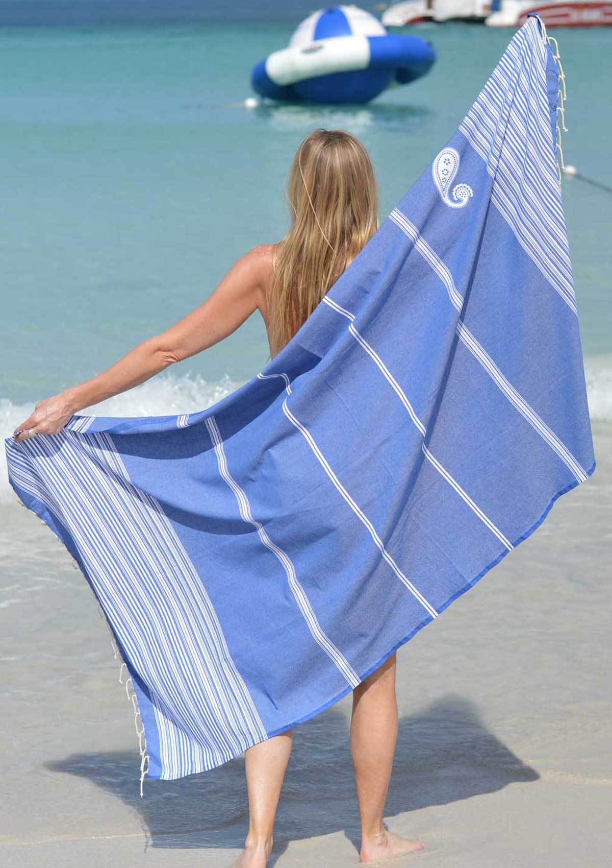 Royal Blue with white