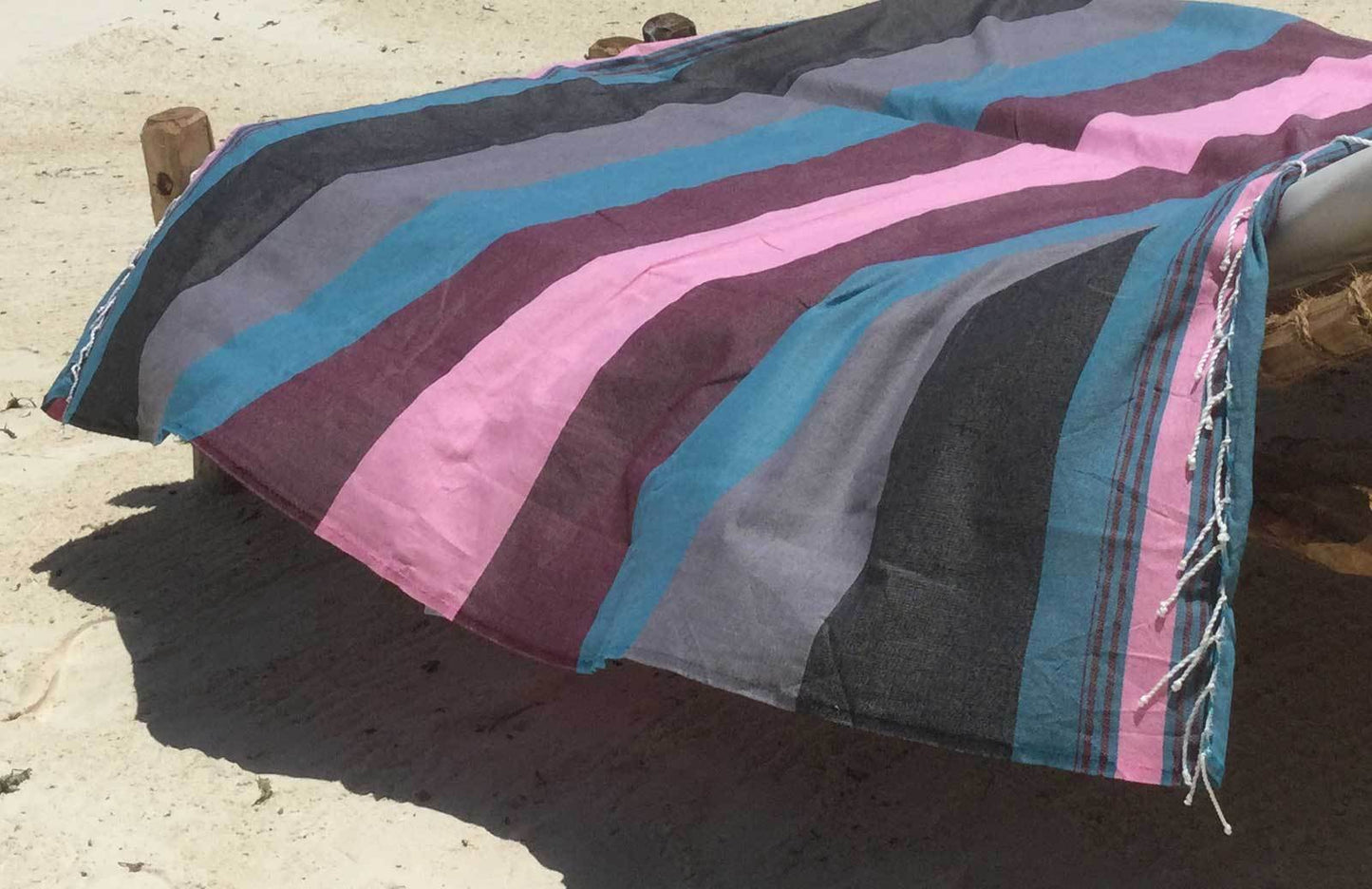Zwart petrol pink
