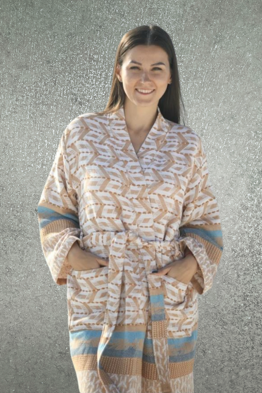 Bathrobe ESLA - Short model - One size