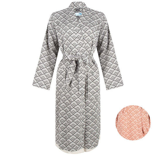 Bathrobe GEO - Organic cotton - Long size
